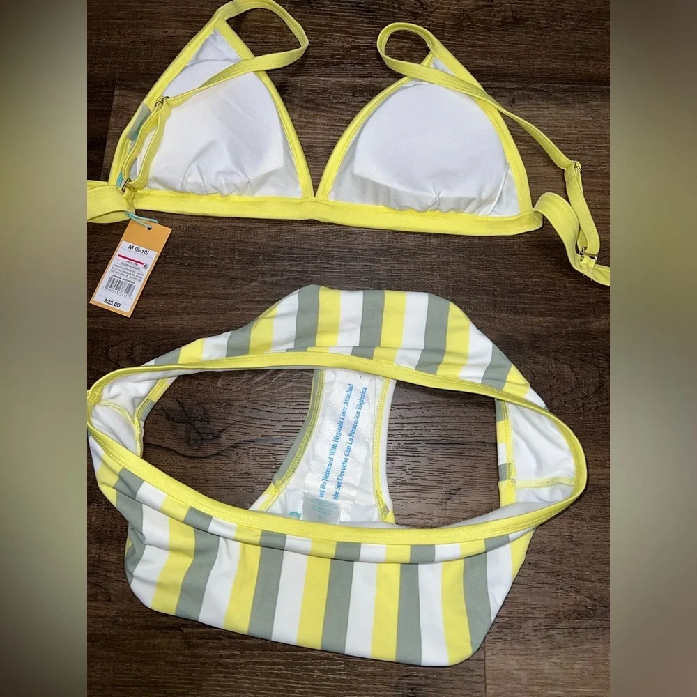 NWT Target Kona Sol Yellow Bikini Set